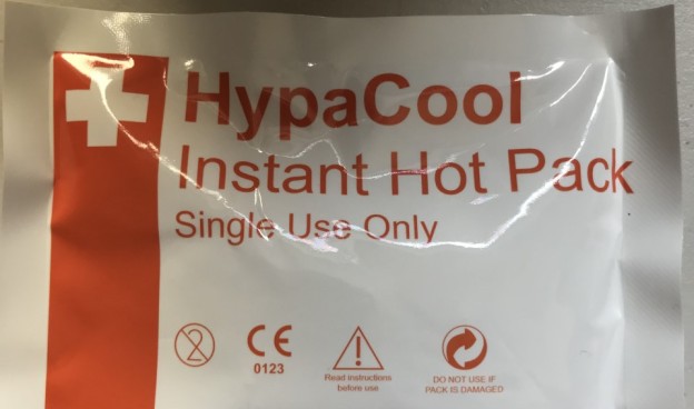 HypaCool Instant Hot Pack-single use