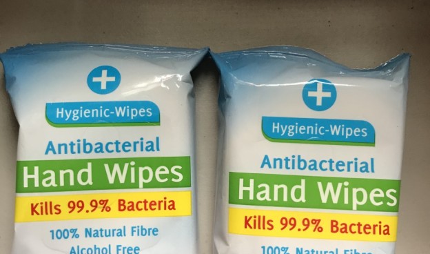 Antibacterial Hand wipes 2 packs